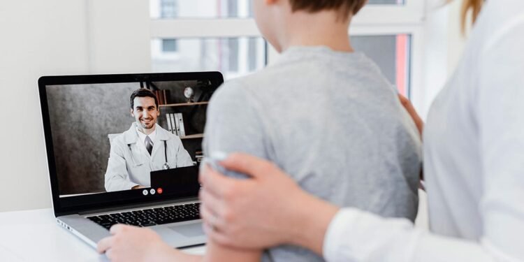 em unidade de saúde