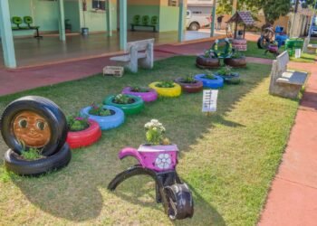 Projeto “Saúde em Cada Roda” alerta para os perigos dos pneus descartados no meio ambiente em Selvíria